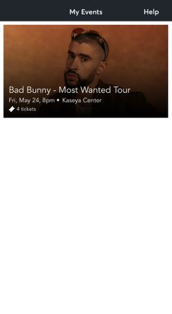 Bad Bunny Most Wanted Tour