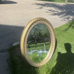 Large Gold Mirror 