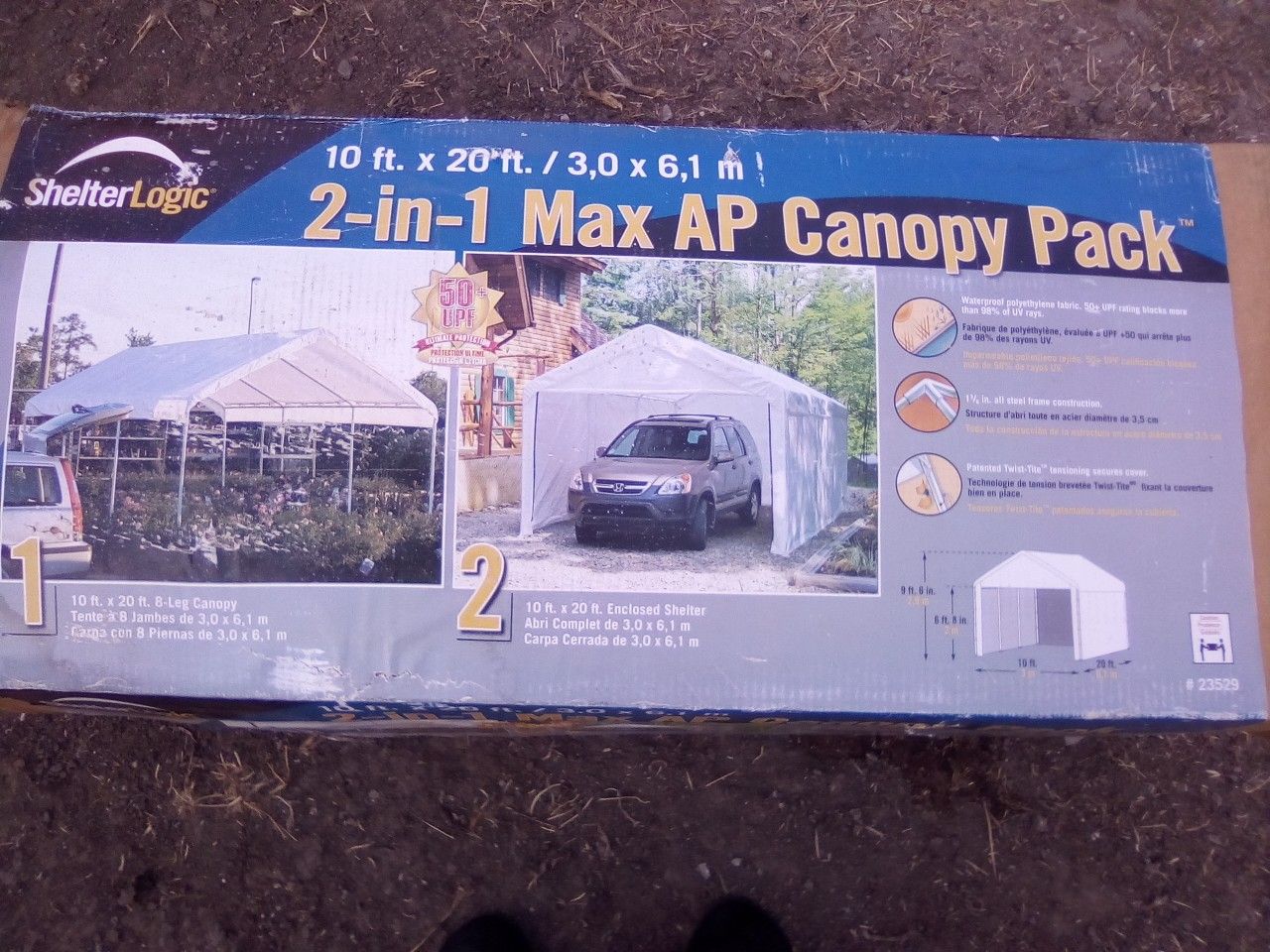 CARPORT METAL WITH TARP