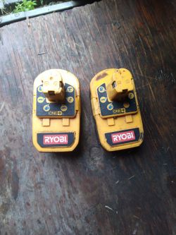 Two Ryobi Batteries