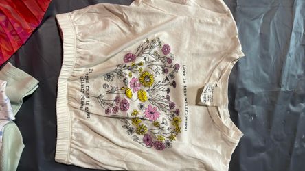 Wildflower Graphic Crop Top