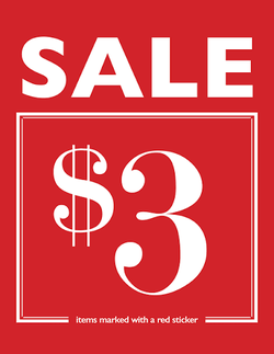 5  Dollar Closet Clean out Sale - Monday orTuesday Pickup only