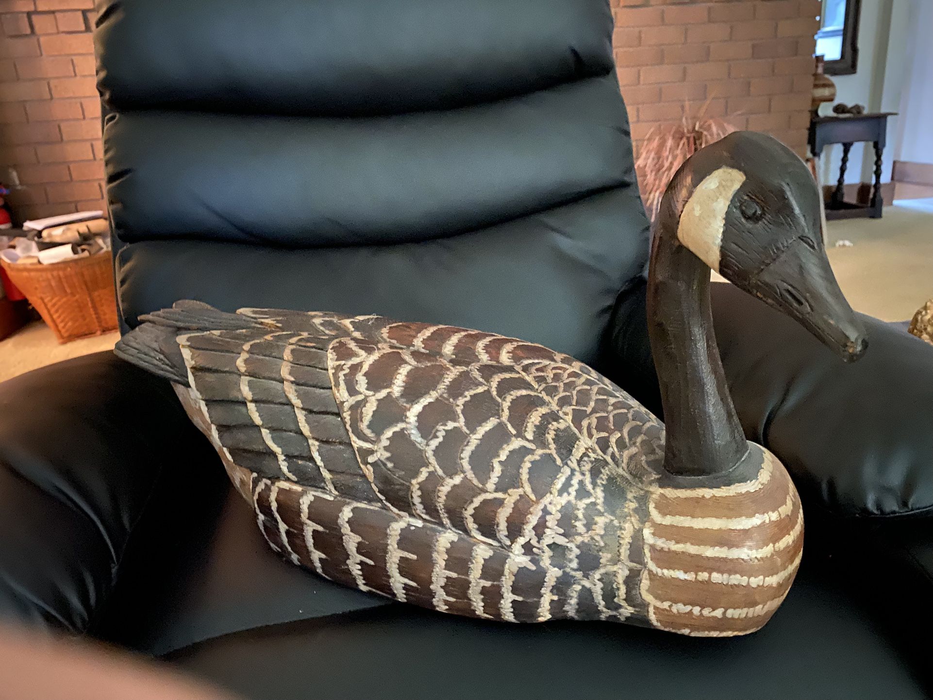 Cedar Goose , Carved By German Naturalist 