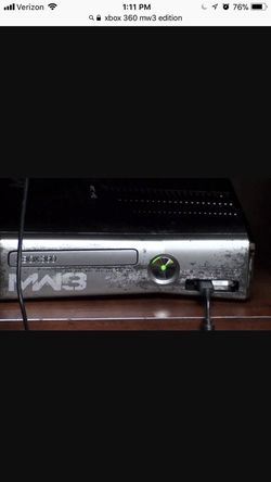 Xbox 360 mw3 edition