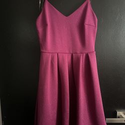 Magenta Dress