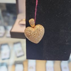 10k Heart Pendant 2272 Cash America