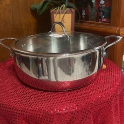 Cacerola Honda 7 Qt Acero inoxidable  signature