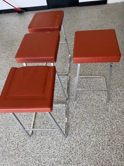 Four Seasons Stool By Mies van der Rohe, From Knoll