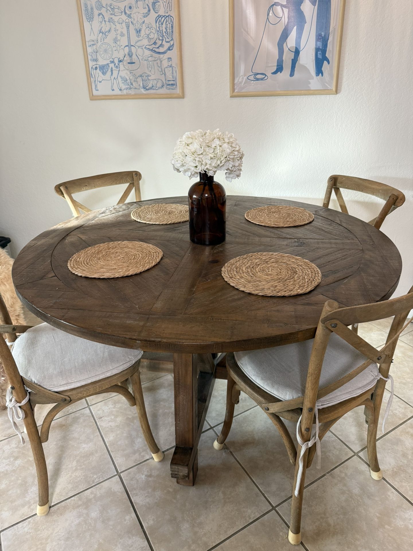 Dining Table And Chairs Set