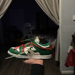 Offwhite pine green size 10