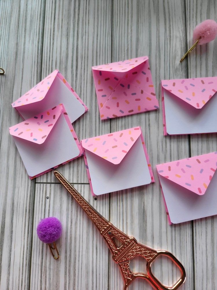 Small Envelopes Set Of 6 