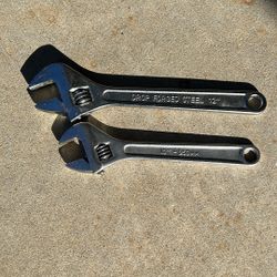 10 And 12 Inch Crescent Wrench’s