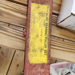 Phittsburgh blind bearing puller set