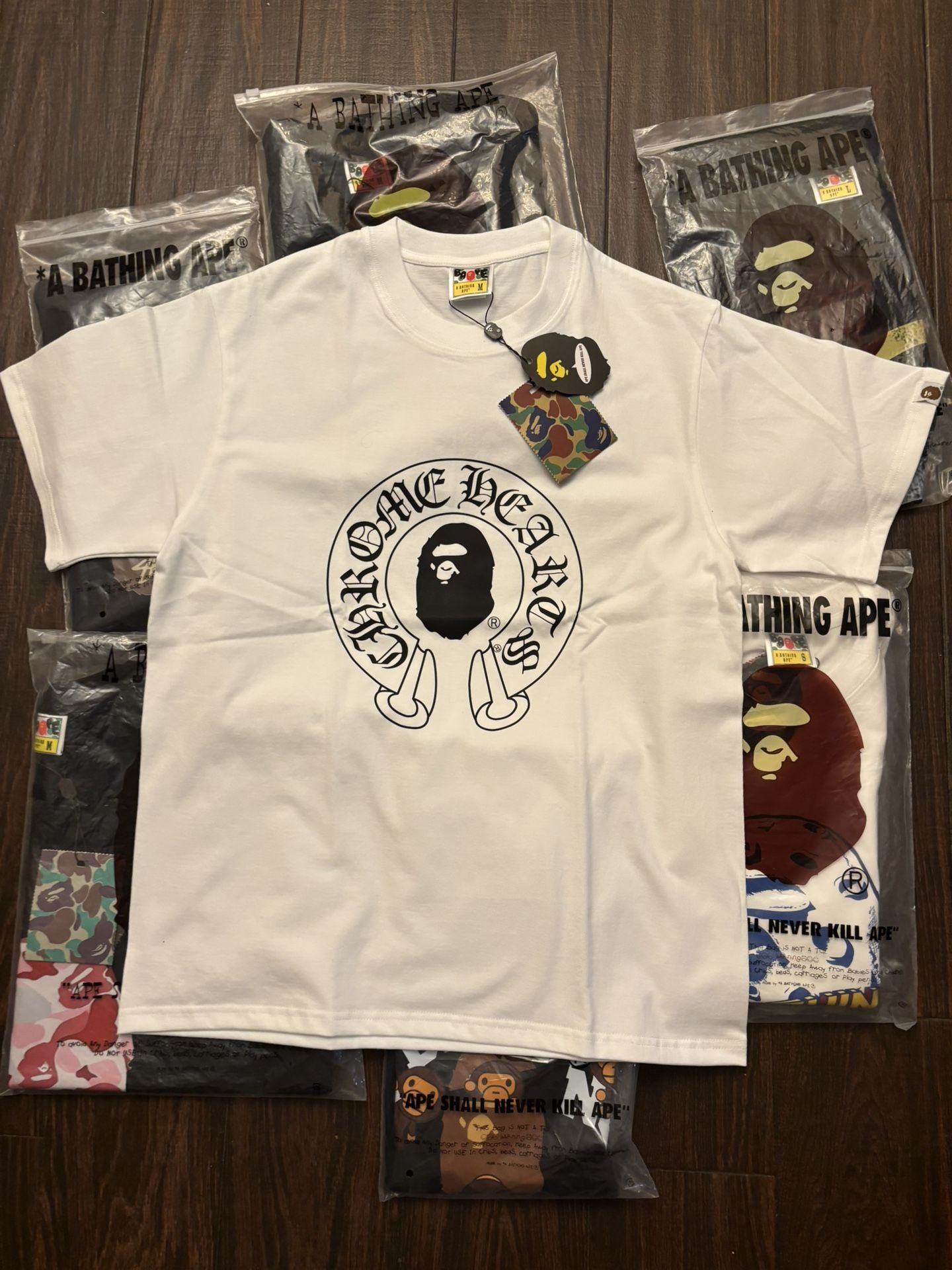 CHROME HEART X Bape - SIZE MEDIUM
