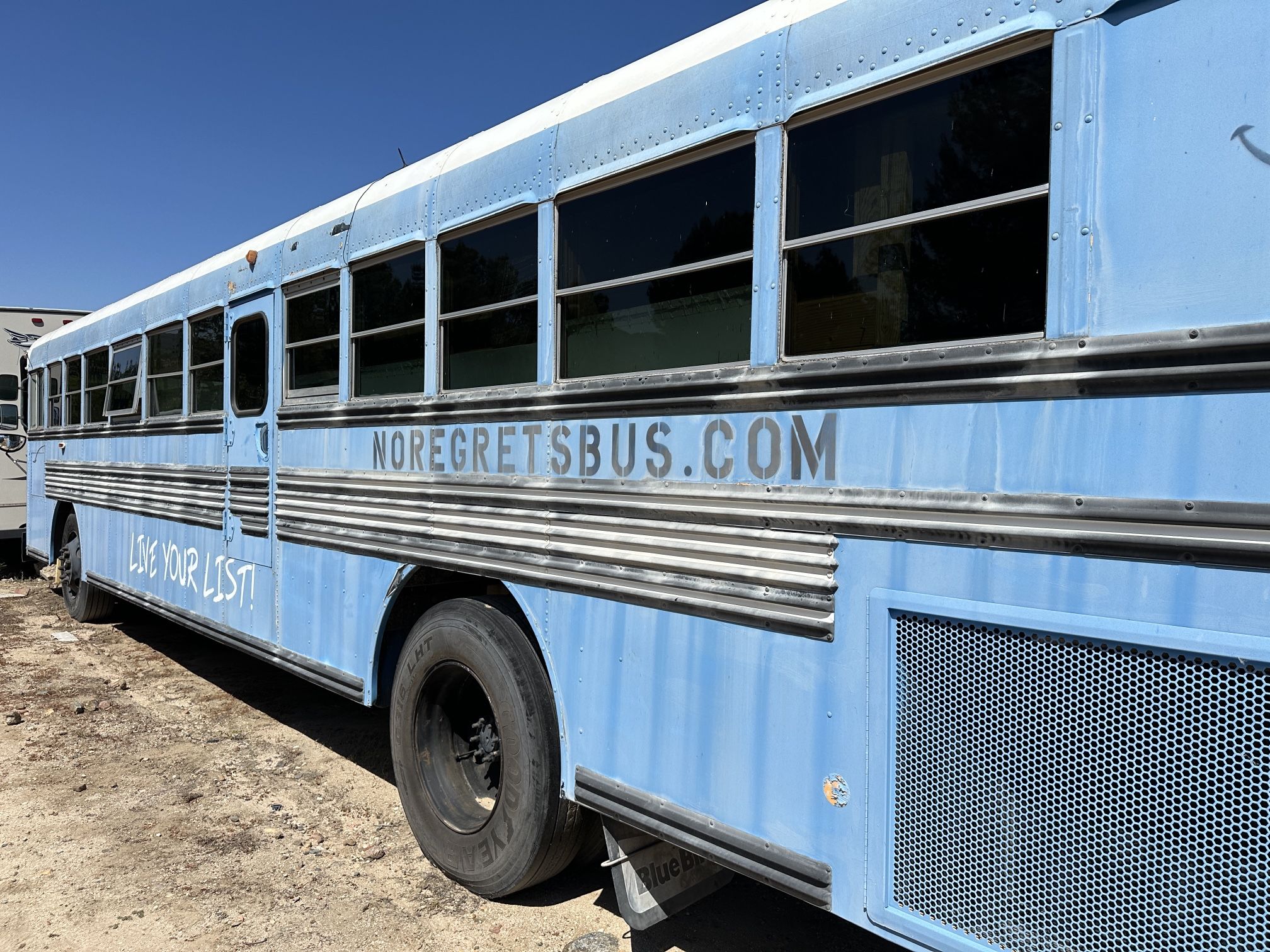1997 Bluebird Bus - Partially Converted