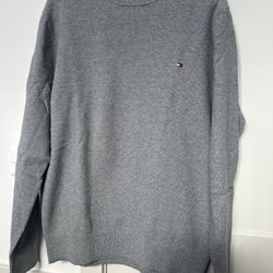 Tommy Hilfiger Crewneck Sweater - Gray (Size S)