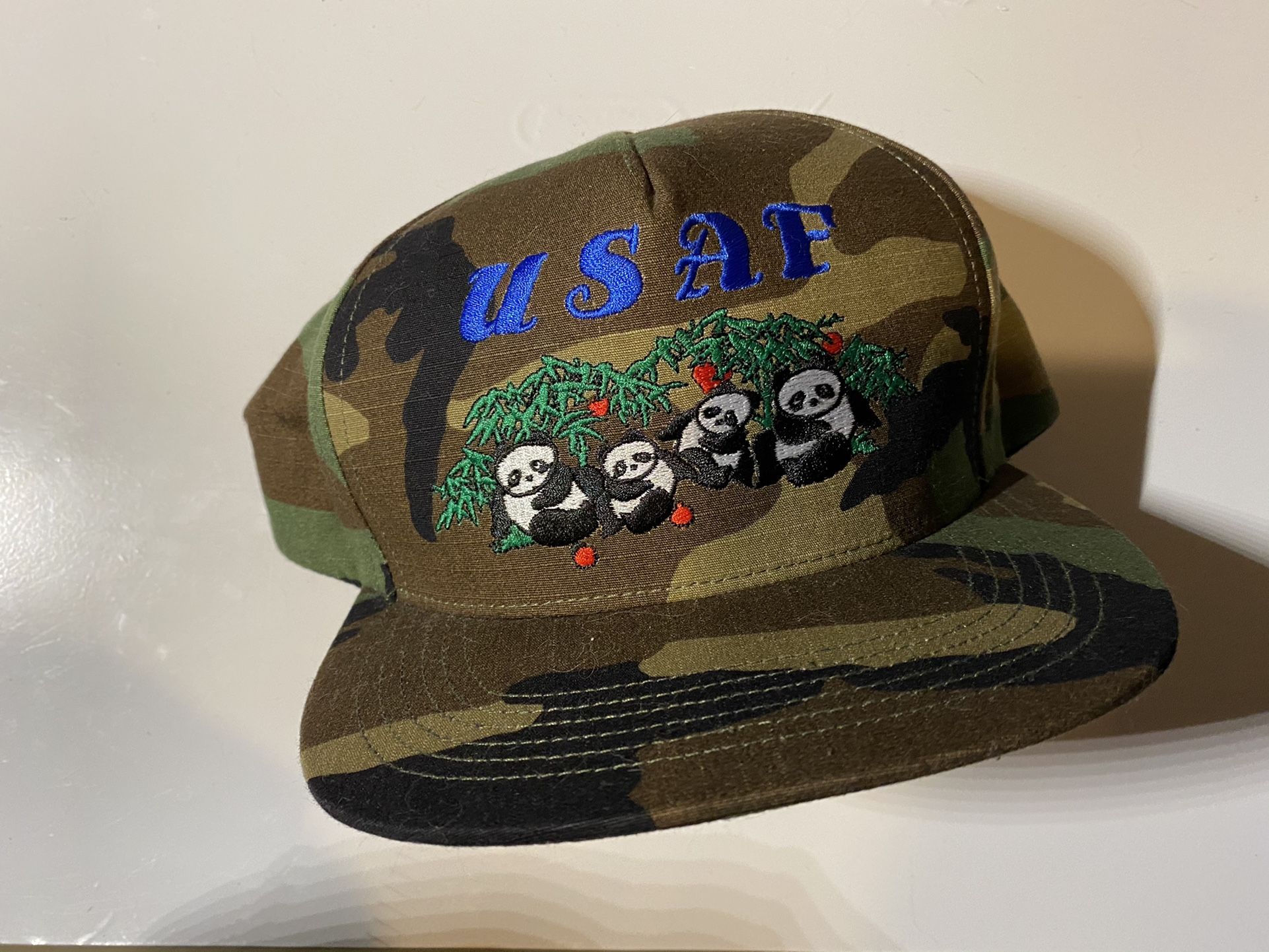 Supreme Pandas 5 Panel Hat SS17