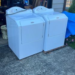 Washer And Dryer Set