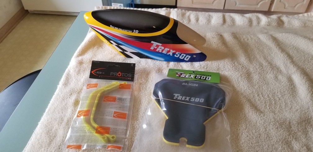 Trex 500 Parts