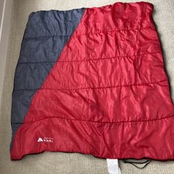 Ozark Trail red kids sleeping bag