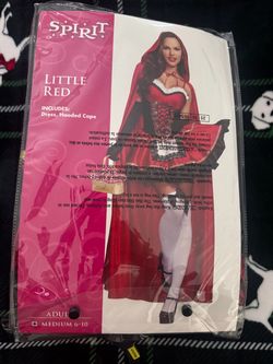 Spirit Little Red Riding Hood Costume Adult Medium