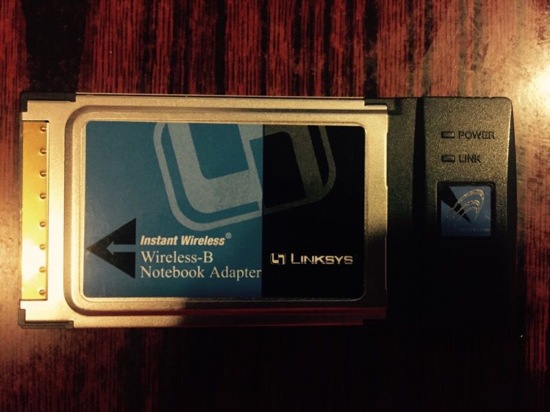 Linksys s Wireless Notebook Adapter