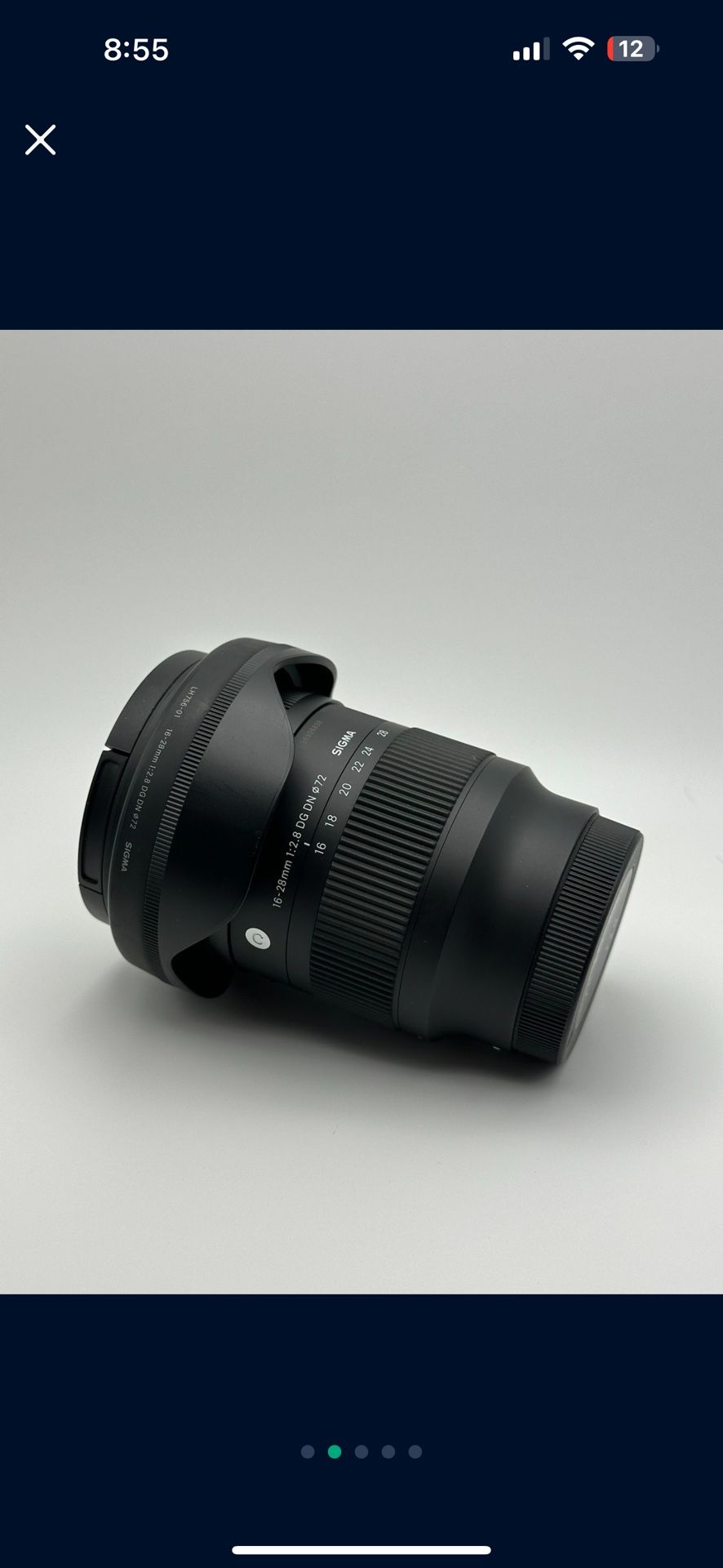 Sigma 16-28mm f/2.8, Sony E-Mount
