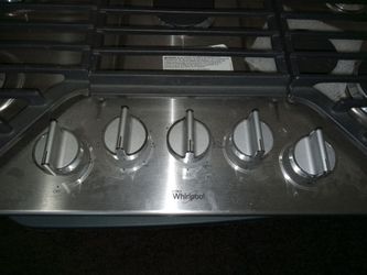 Whirlpool countertop Gas cooktop