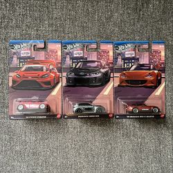 Hot Wheels Compact Kings Bundle “Brand New | Silver Series”