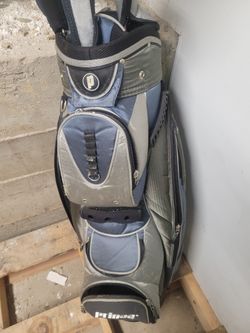 Golf Bag And Clubs