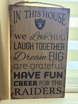 Raiders decor