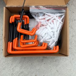 🔥 Wall Storage Hooks Set – Heavy Duty (New) 