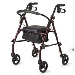 Medline Rollator Folding Walker - New in Box
