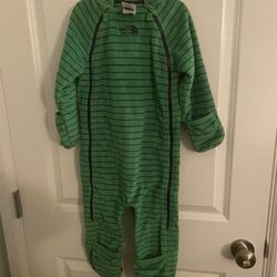North Face Fleece Bunting 18-24 Months