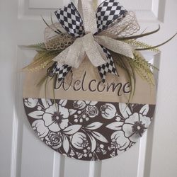 Welcome  Door Hanger