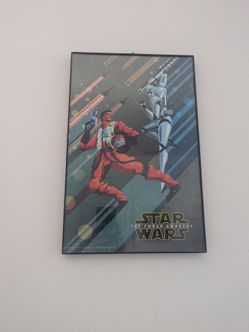 Star wars framed posters