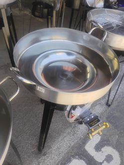 Comal grande con vase alta y quamador con maguer 120