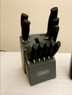 Farberware 14pc Triple Rivet Knife Block Set