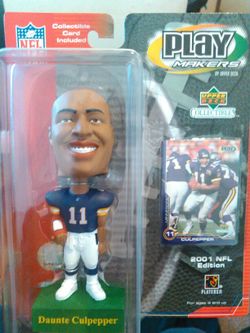 Duante Culpepper bobble head 2001