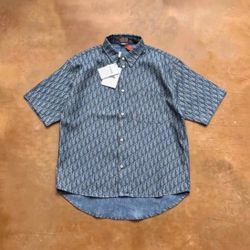 DIOR DENIM SHIRT SHORT SLEEVES SS26
