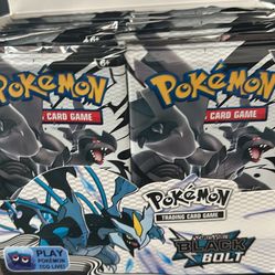 Pokémon Black Bolt Packs 