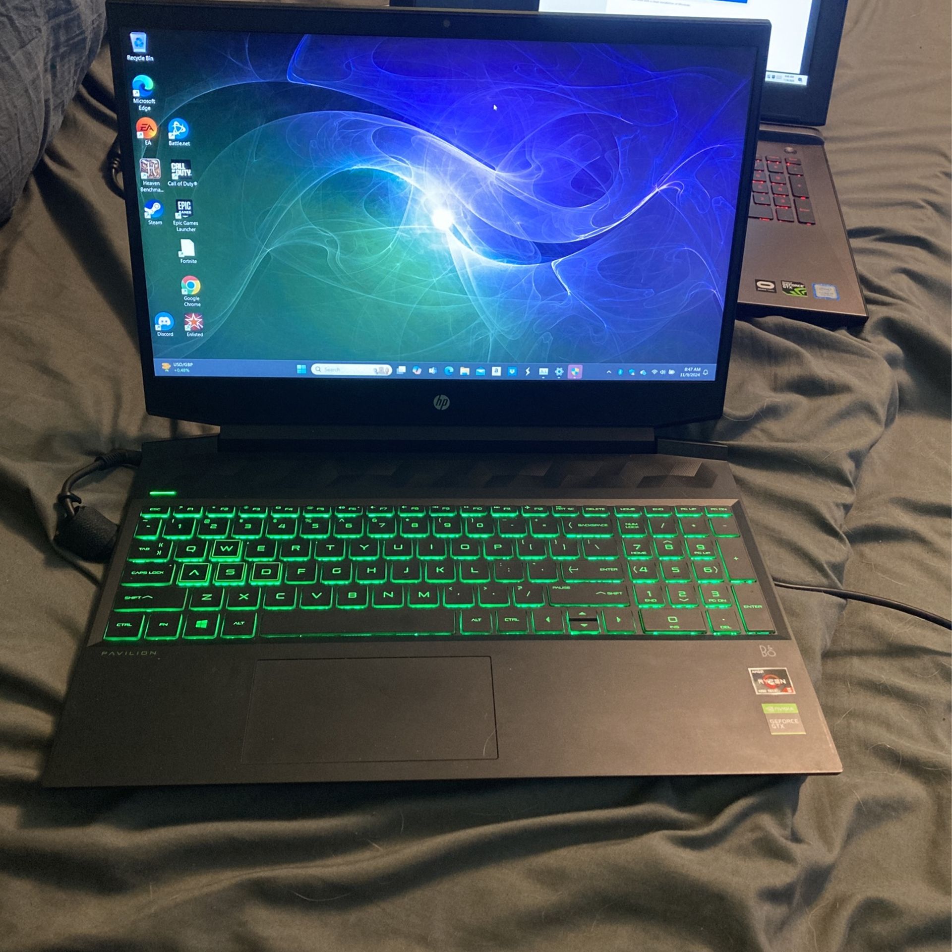 Gaming Laptop Ryzen5 4600H, GTX 1650