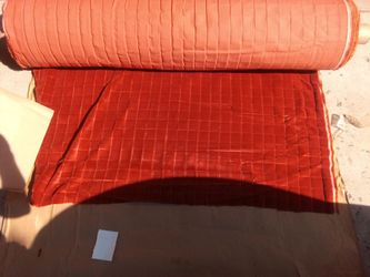 20 yd of velvet fabric