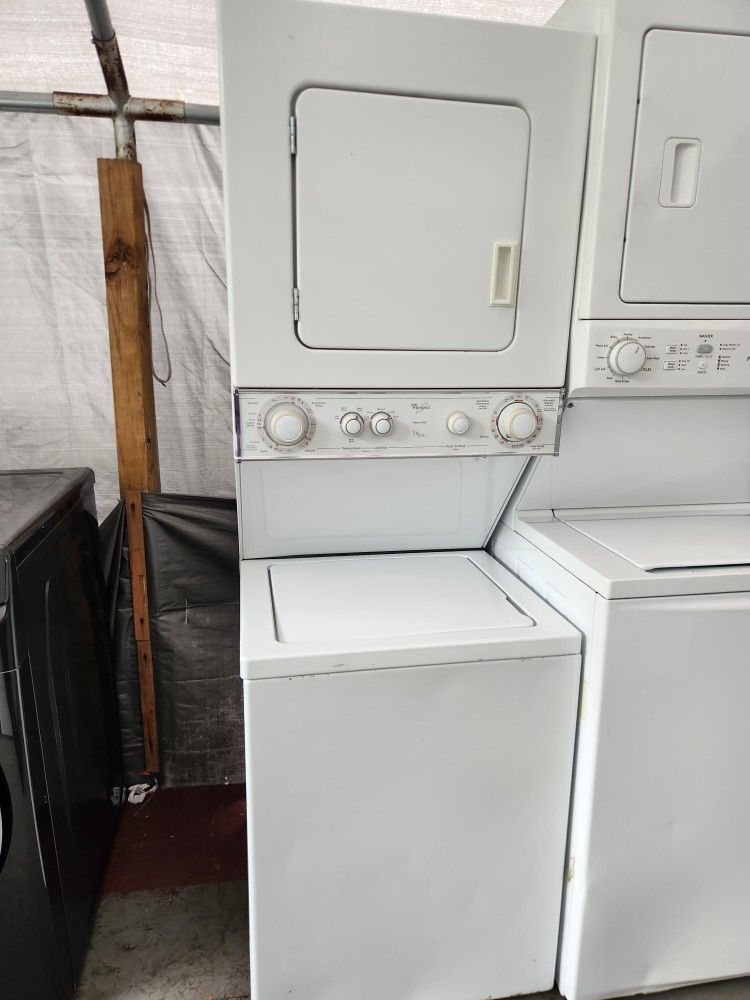 Whirlpool Stackable Washer&Dryer 24"w 