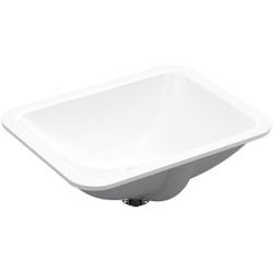 Kohler Caxton R20000-0 Rectangular Undermount Bathroom Sink White