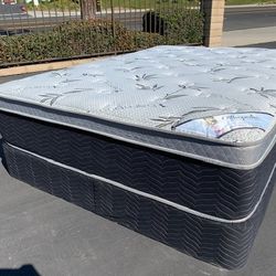Full Ortho Bamboo Pillow Top Mattress!!