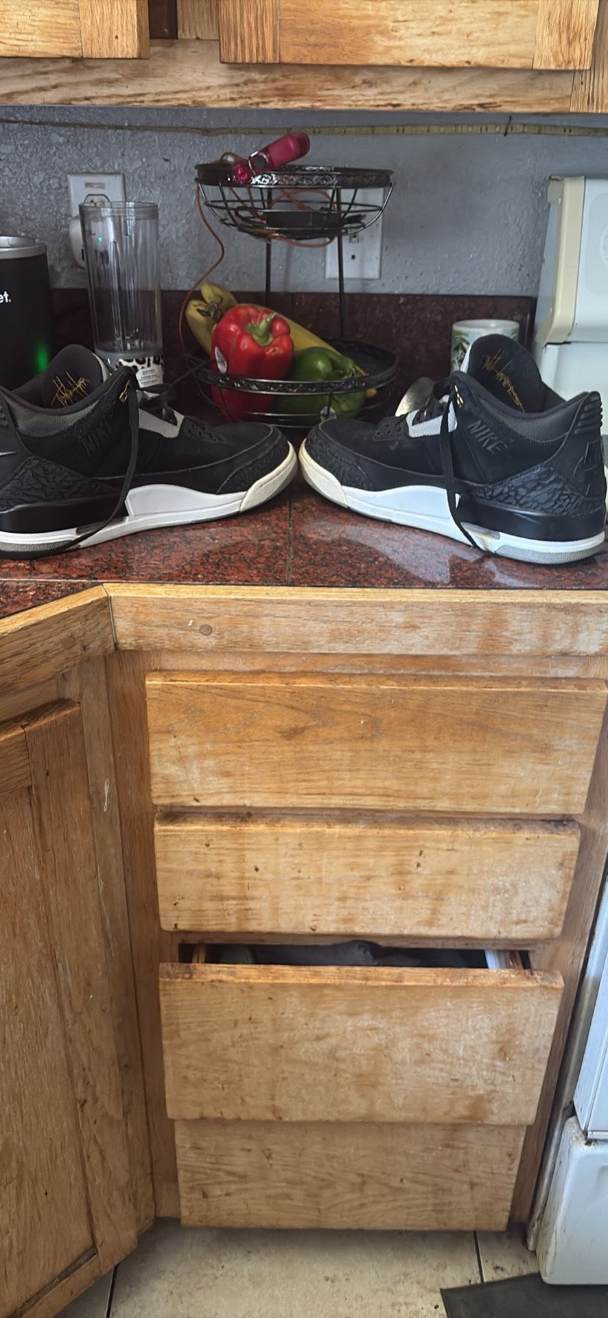 Jordan 3 Retro Tinker Sp’ Black Cement’