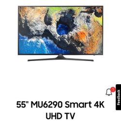 Samsung 55 Inch 4K Smart TV  Model UN55MU6290