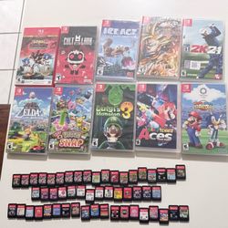 Nintendo Switch 1 / 2 / OLED games Mario Animal Crossing Donkey Kong Zelda