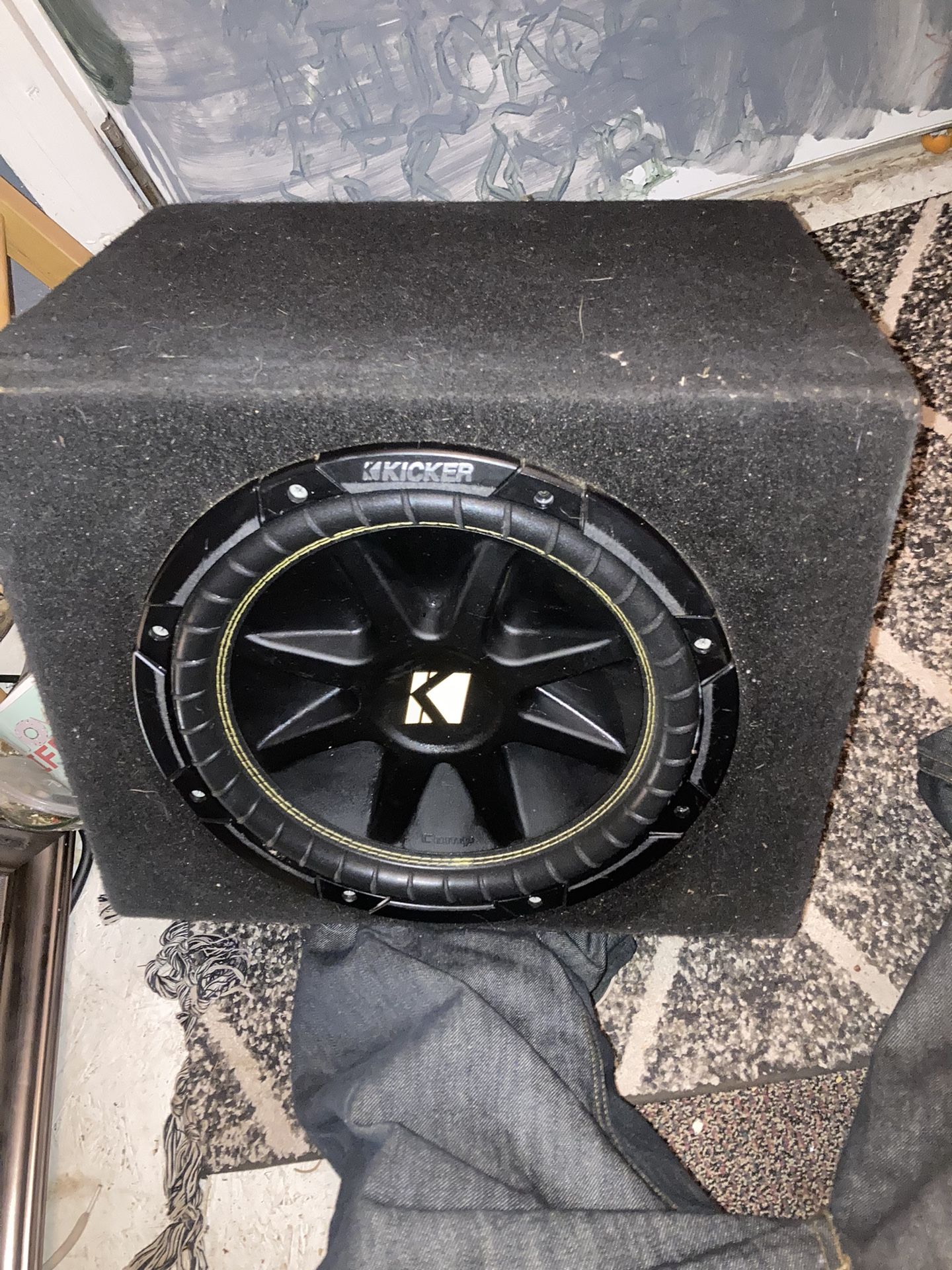12” Kicker Subwooferwith Box